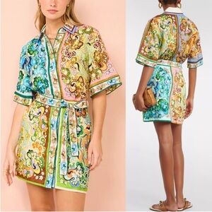 Alemais Dreamer Mini Dress Sz 2